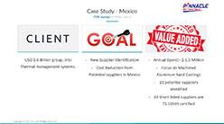 Case Study – Strategic Sourcing – Mexico