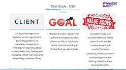 Case Study – Market Intelligence – USA